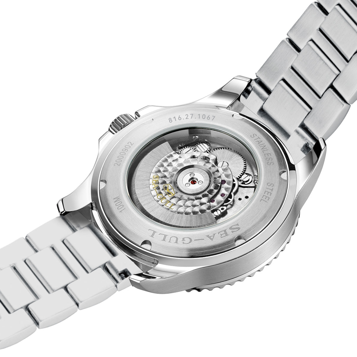 Ocean Series 100m Waterproof Poker Master Dive Watch 44.5mm