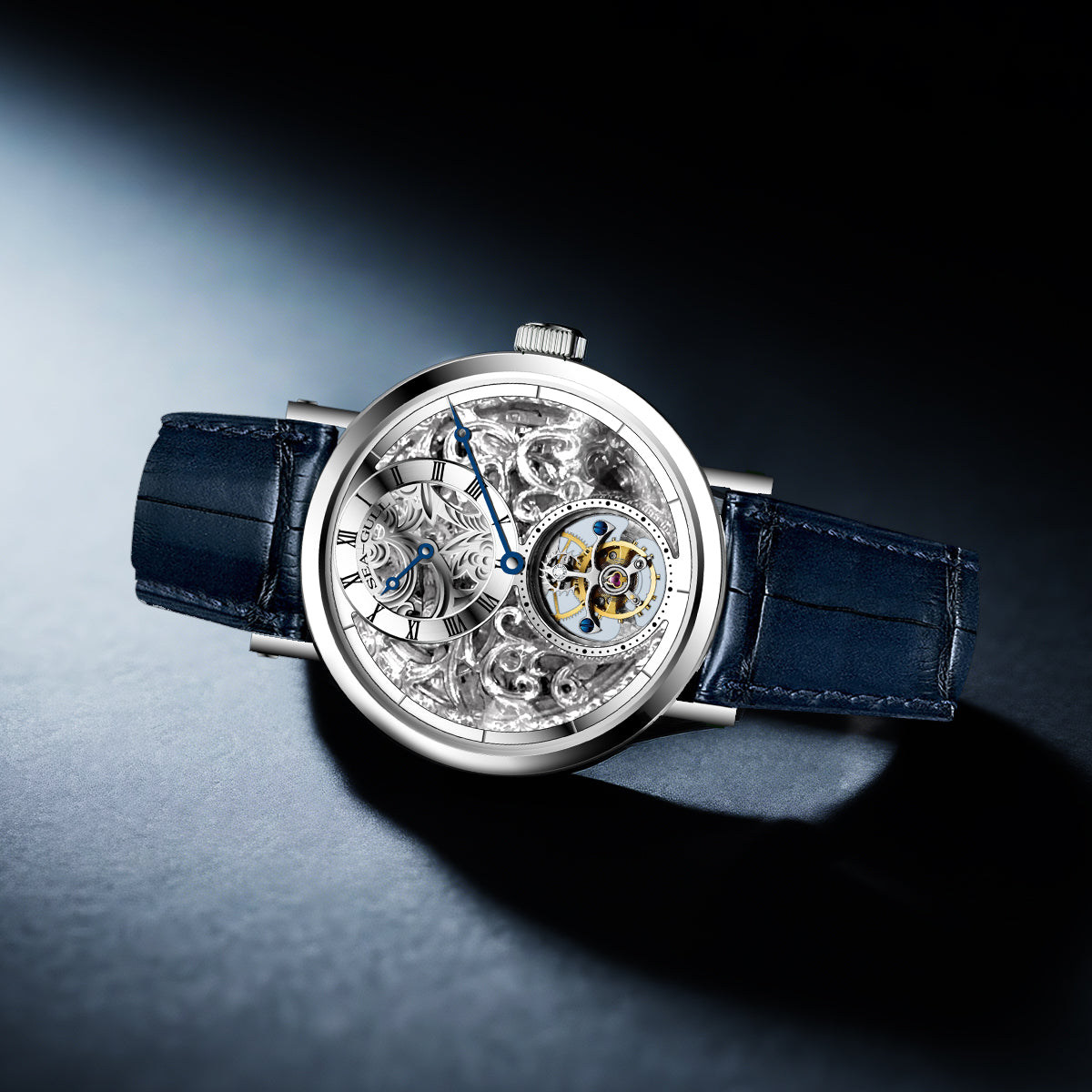 Skeleton Eccentric Axis Tourbillon 39mm