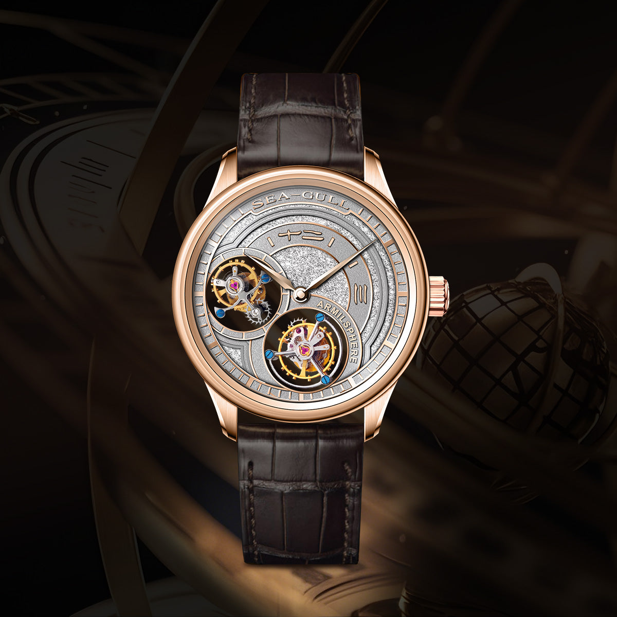 Armillary Sphere Double Tourbillon 43mm