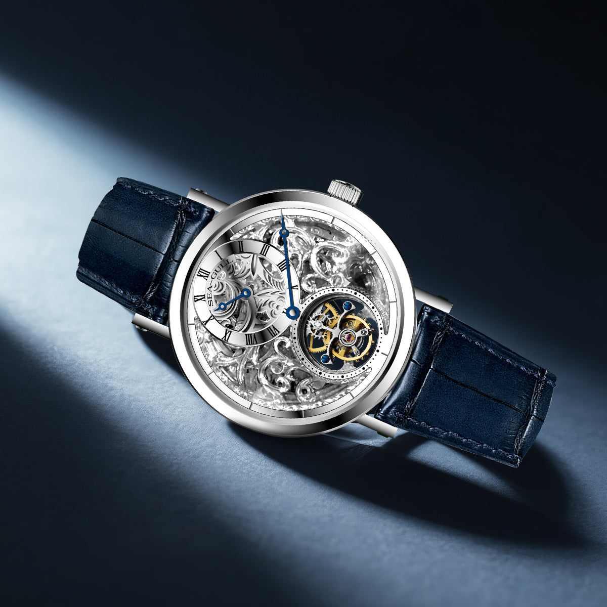 Skeleton Eccentric Axis Tourbillon 39mm