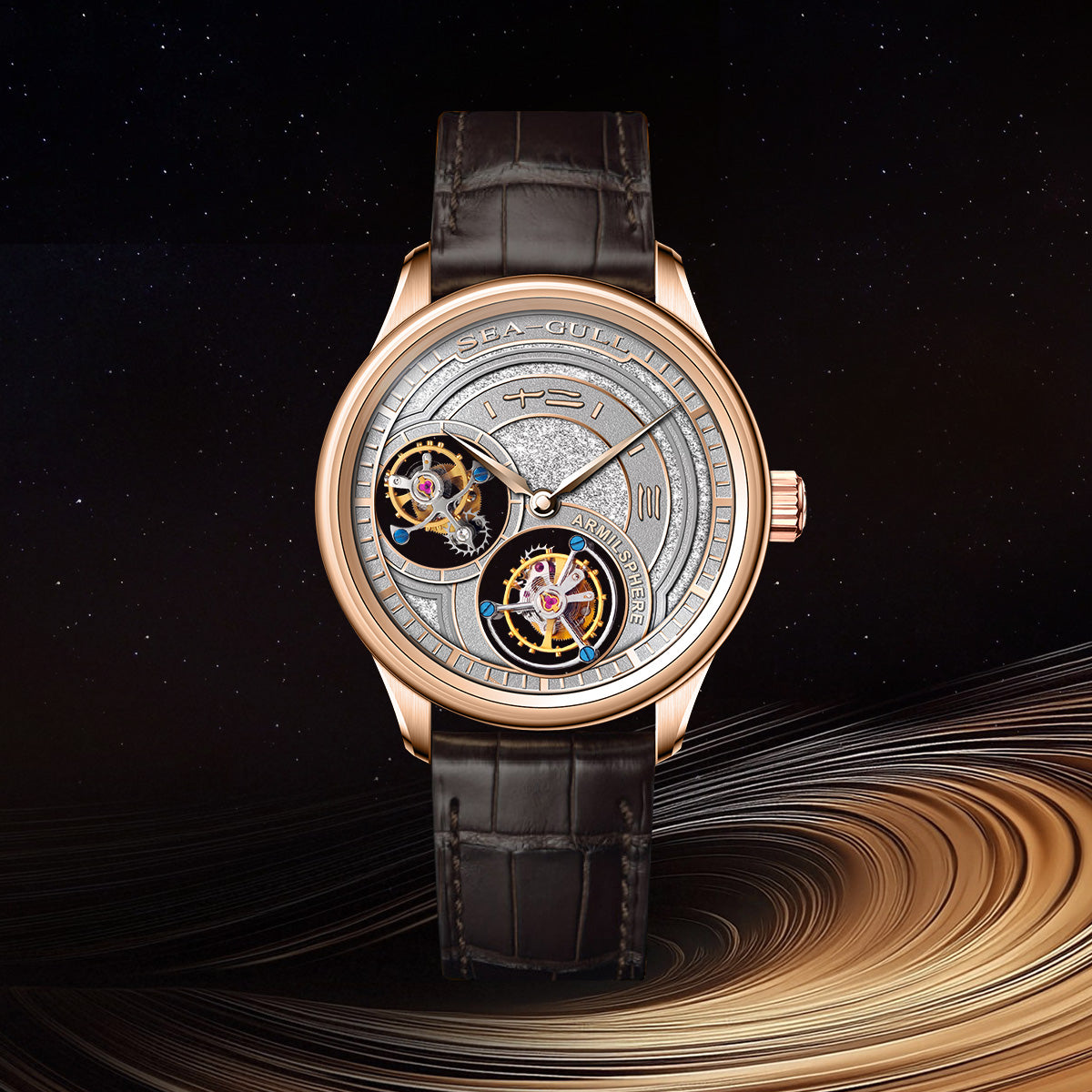 Armillary Sphere Double Tourbillon 43mm