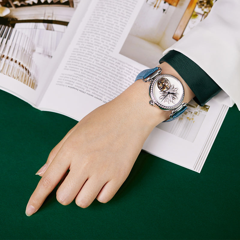 Artist Series Silver Filigree Tourbillon 39mm