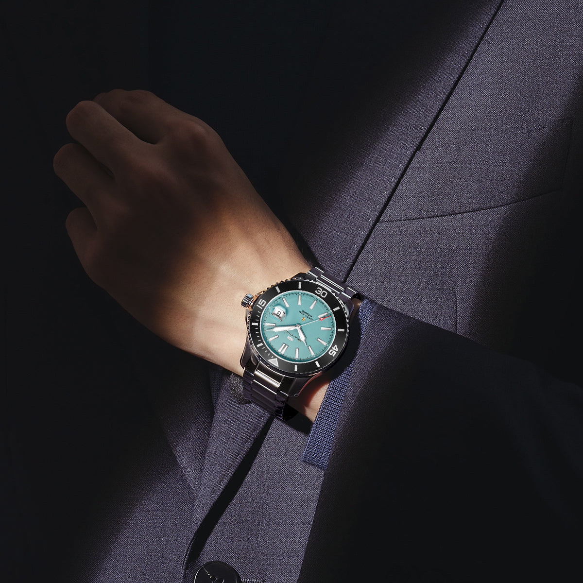 Ocean Series Matte Dial Diving Watch 44mm