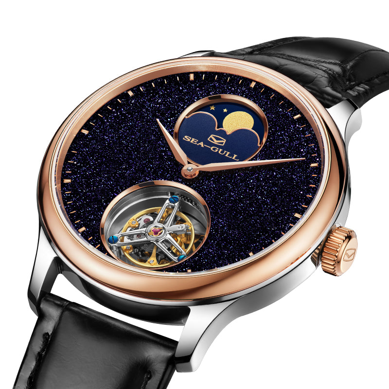 Sternenhimmel-Zifferblatt-Tourbillon, 42 mm