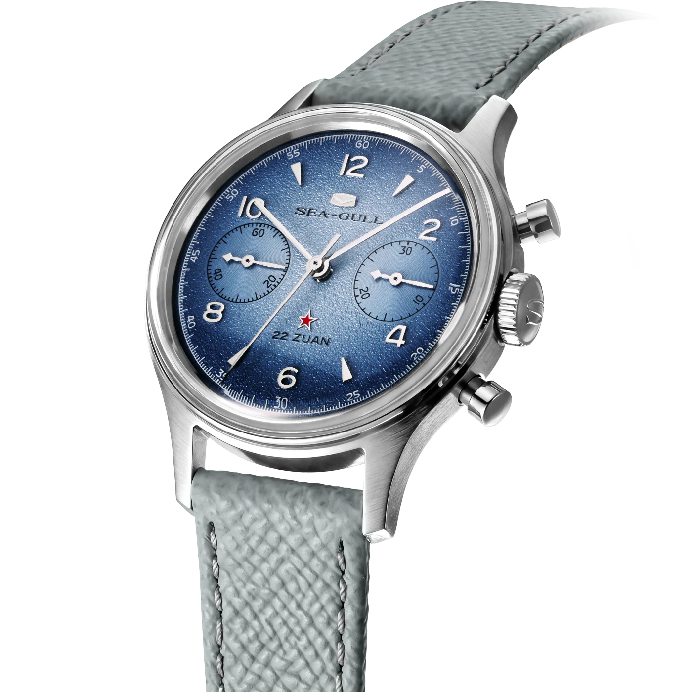 Seagull 1963 Aurora Edition Chronograph Watch 37.3mm