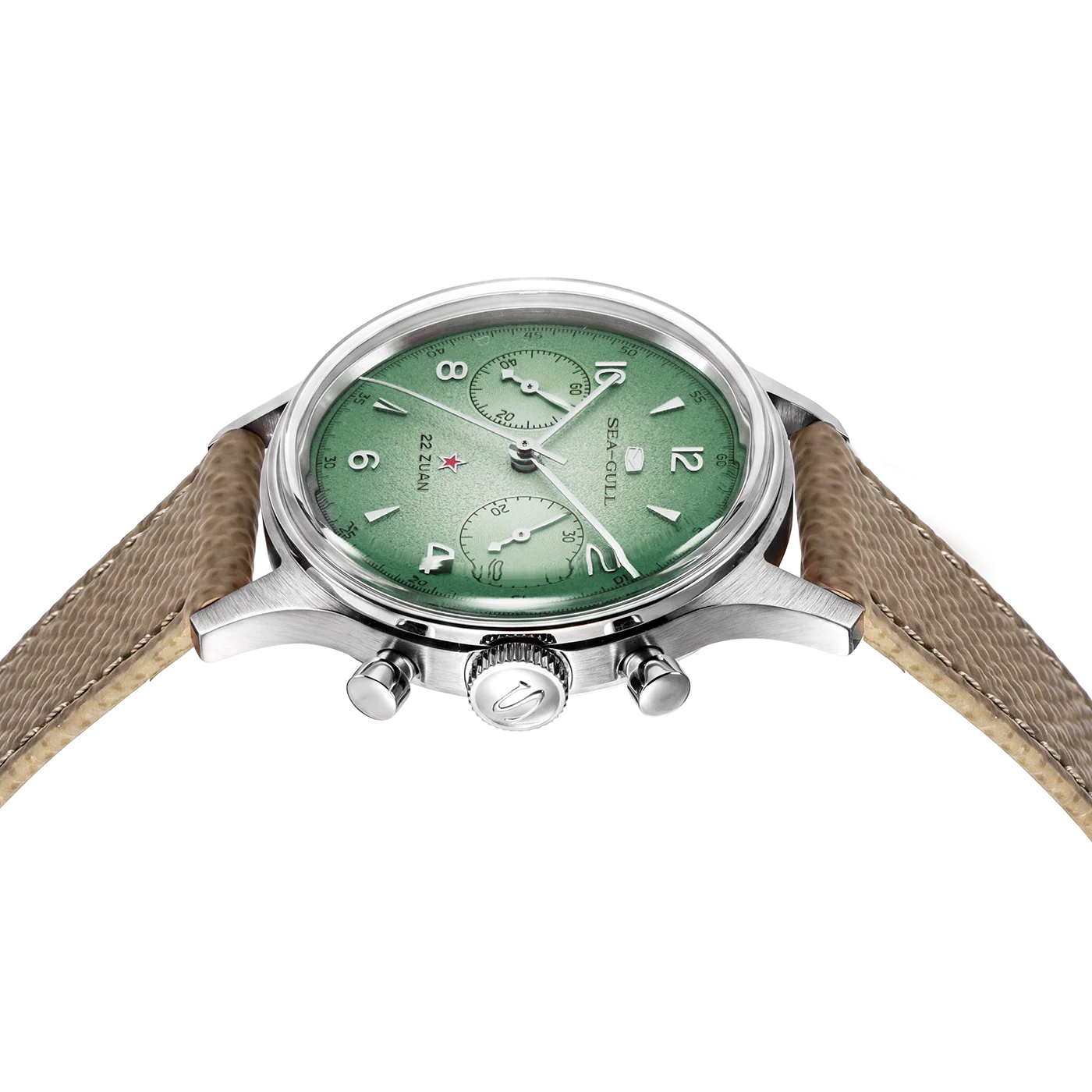 Seagull 1963 Aurora Edition Chronograph Watch 37.3mm