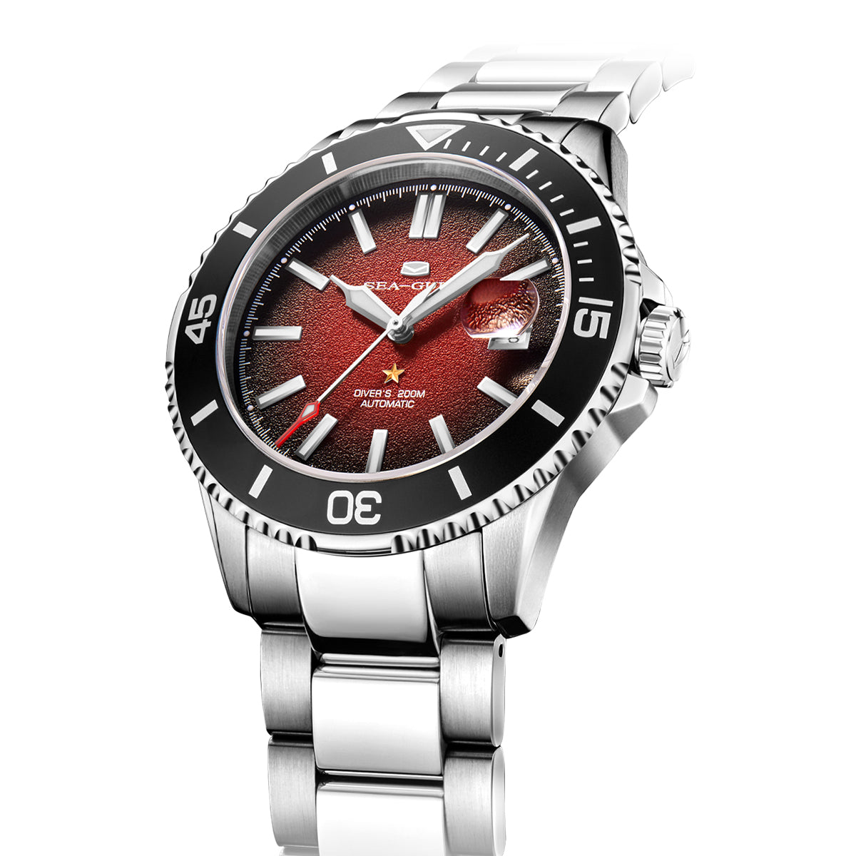 Ocean Series Matte Dial Diving Watch 44mm