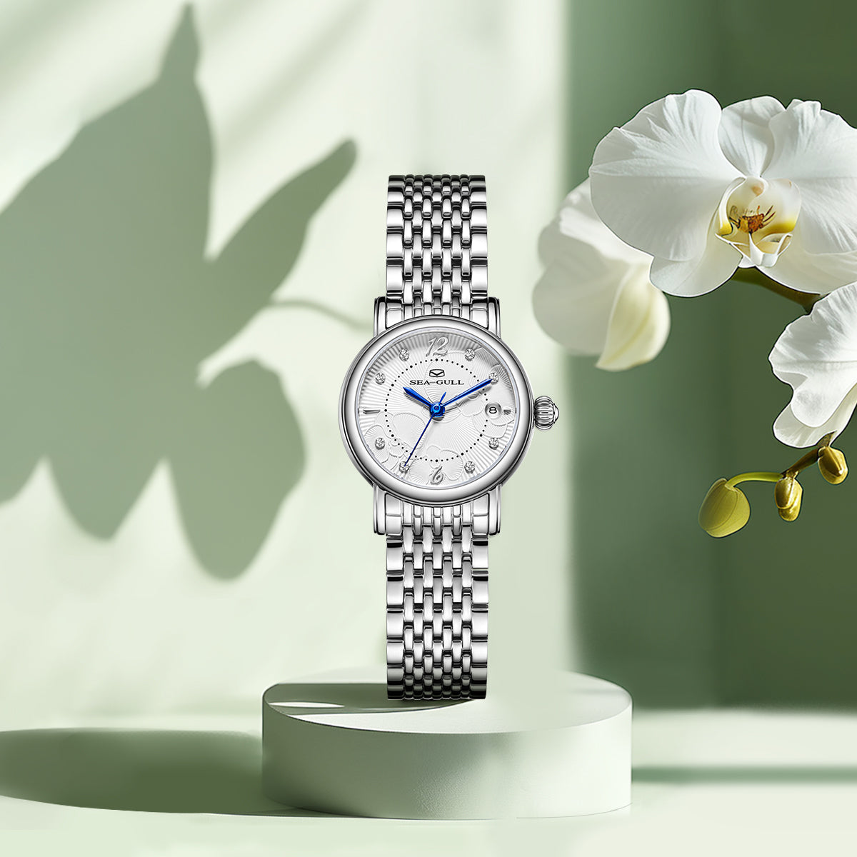 Flower Dial Lady's Watch 27mm