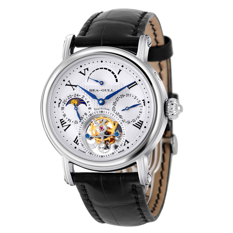 Multifunktions-Tourbillon mit römischen Ziffern, 40 mm