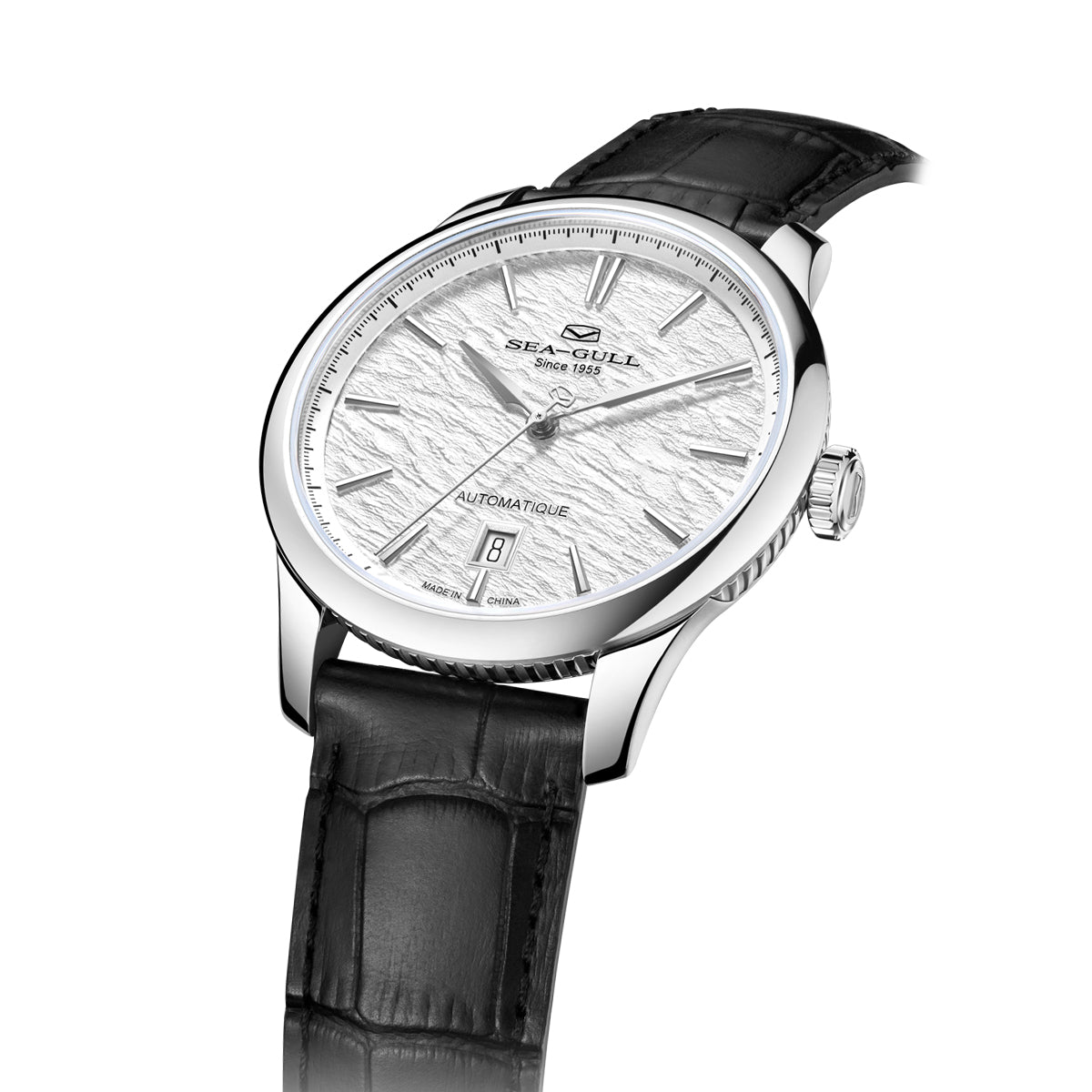 Uhr der Extraordinary Series mit Schneeflocken-Zifferblatt, 40 mm