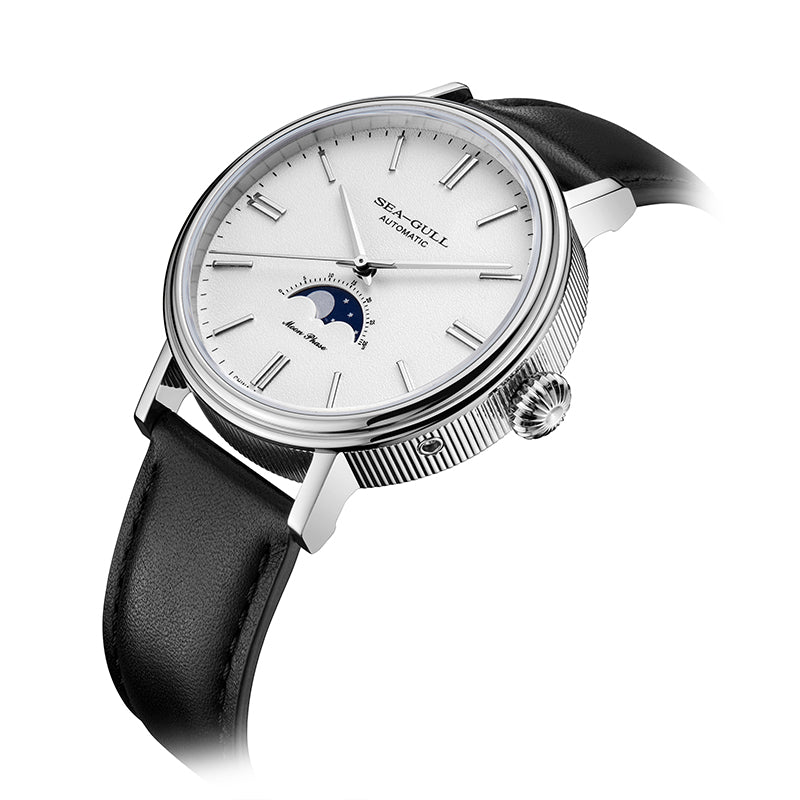 Mondphasen-Kleideruhr, 41 mm