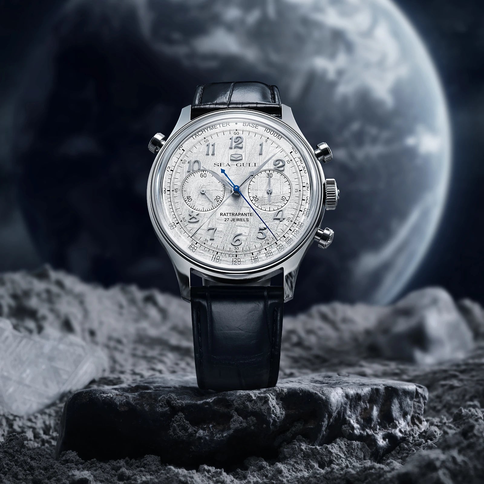 Seagull Meteorite Rattrapante Split-Second Chronograph Limited Edition 42.5mm