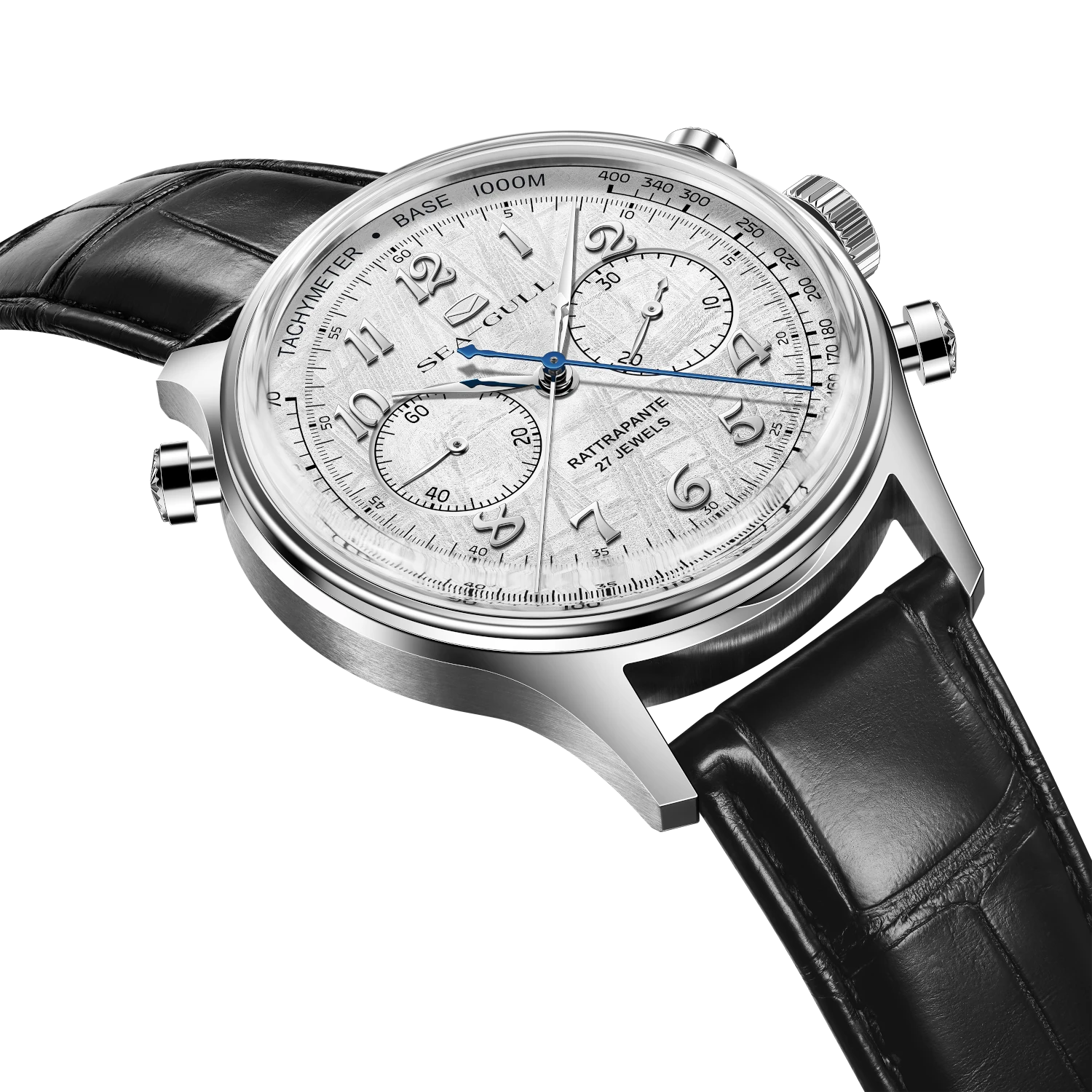 Seagull Meteorite Rattrapante Split-Second Chronograph Limited Edition 42.5mm with Muonionalusta meteorite