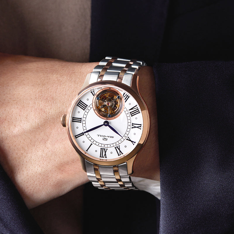 Heritage Series Tourbillon mit römischen Ziffern, 42 mm