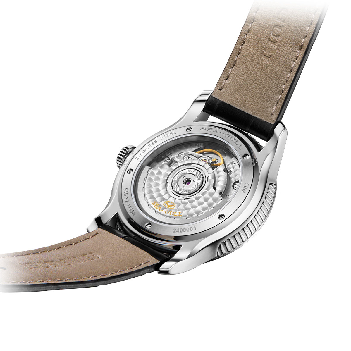 Uhr der Extraordinary Series mit Schneeflocken-Zifferblatt, 40 mm