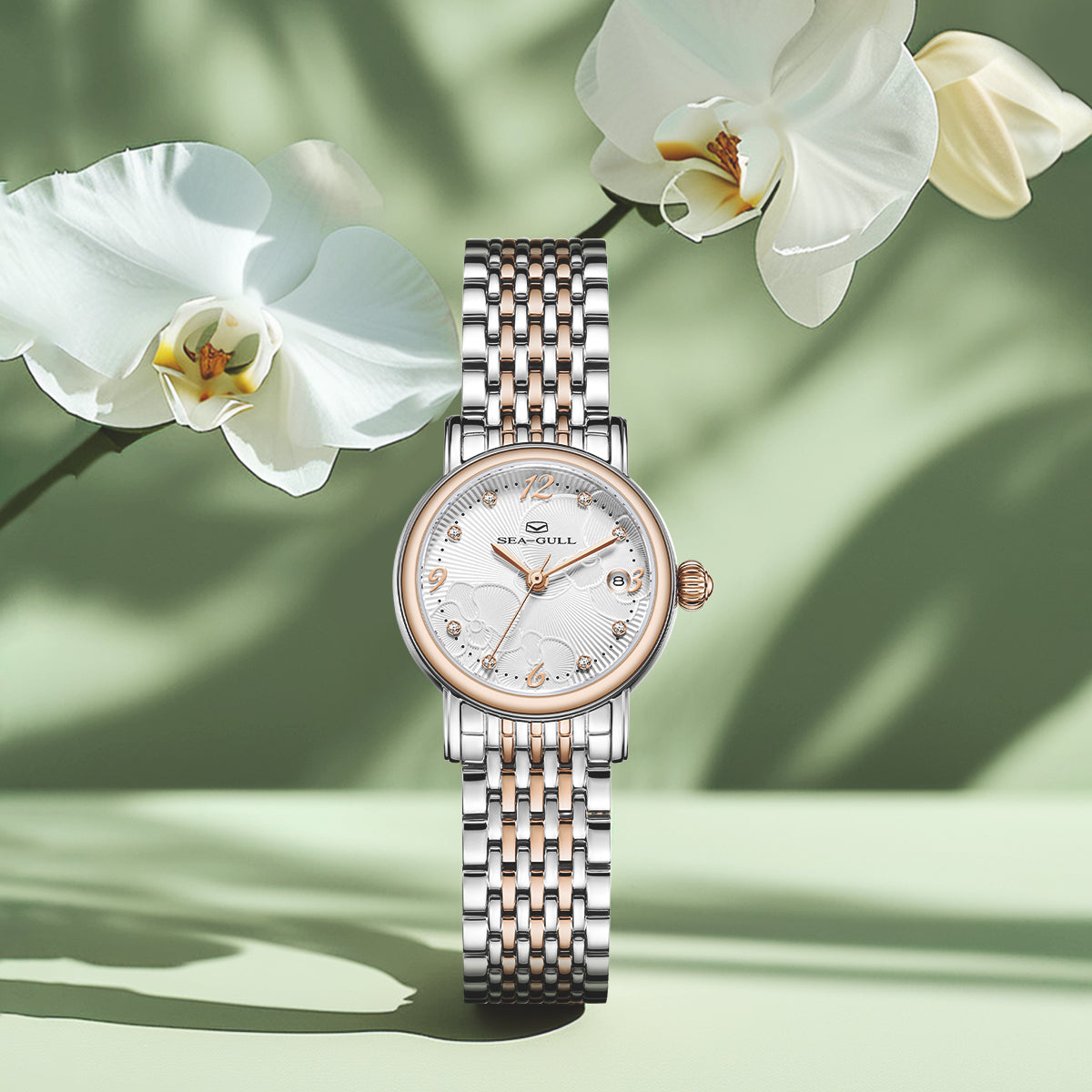 Flower Dial Lady's Watch 27mm