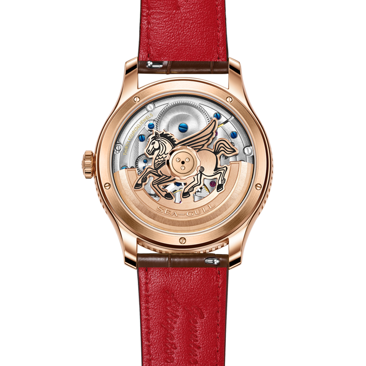Year Of The Horse Limited Edition Ultra-thin Automatic Tourbillon 42mm