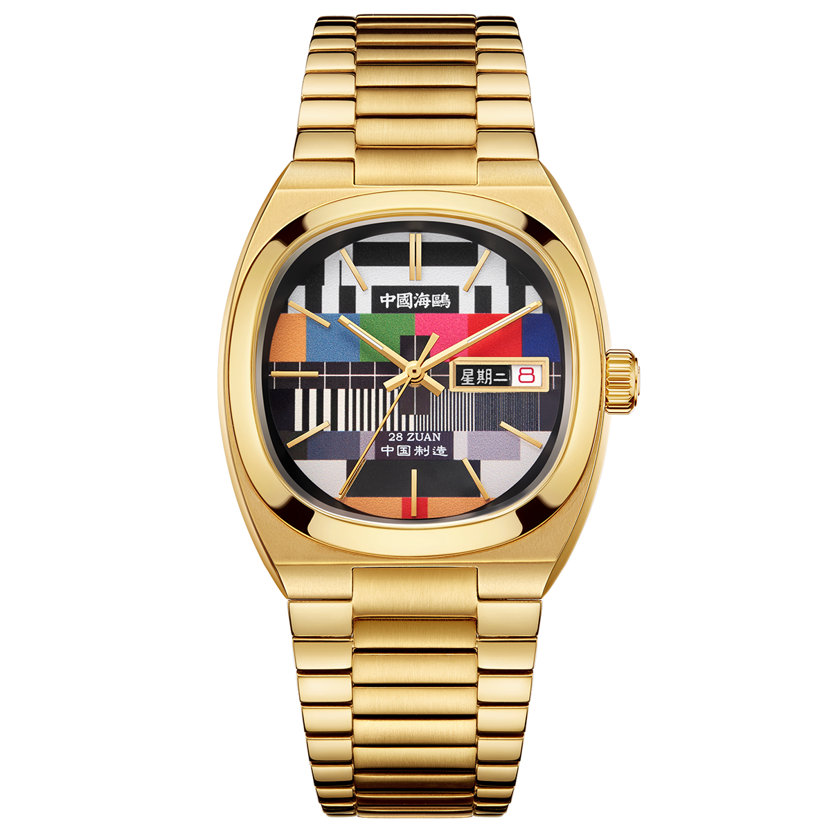 Golden Case TV Dial Watch 36mm/32mm