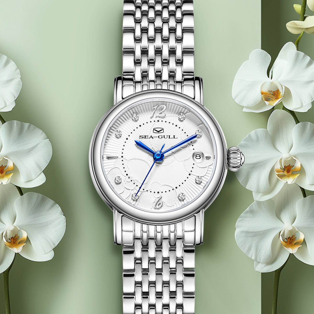 Flower Dial Lady's Watch 27mm