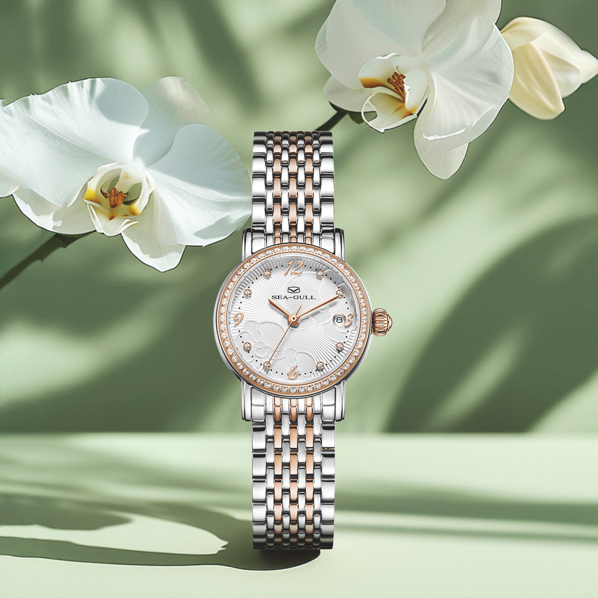 Flower Dial Lady's Watch 27mm