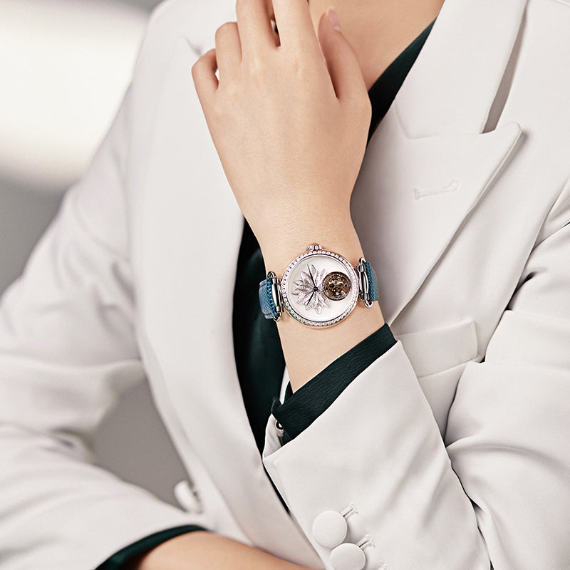 Artist Series Silver Filigree Tourbillon 39mm