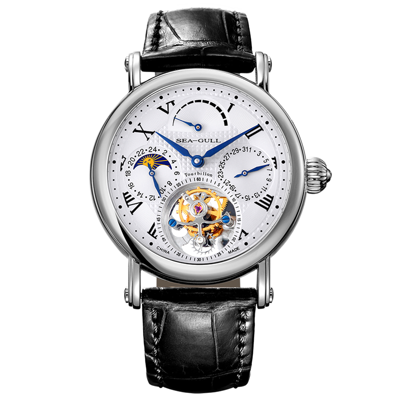 Multifunktions-Tourbillon mit römischen Ziffern, 40 mm