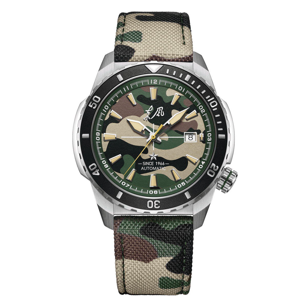 Seagull Dongfeng Series Camouflage Tactical Watch 45mm