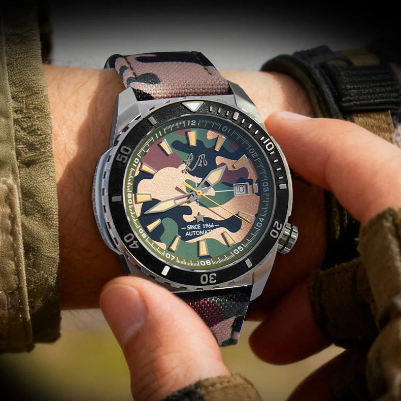 Dongfeng Series Camouflage Tactical Watch 45mm