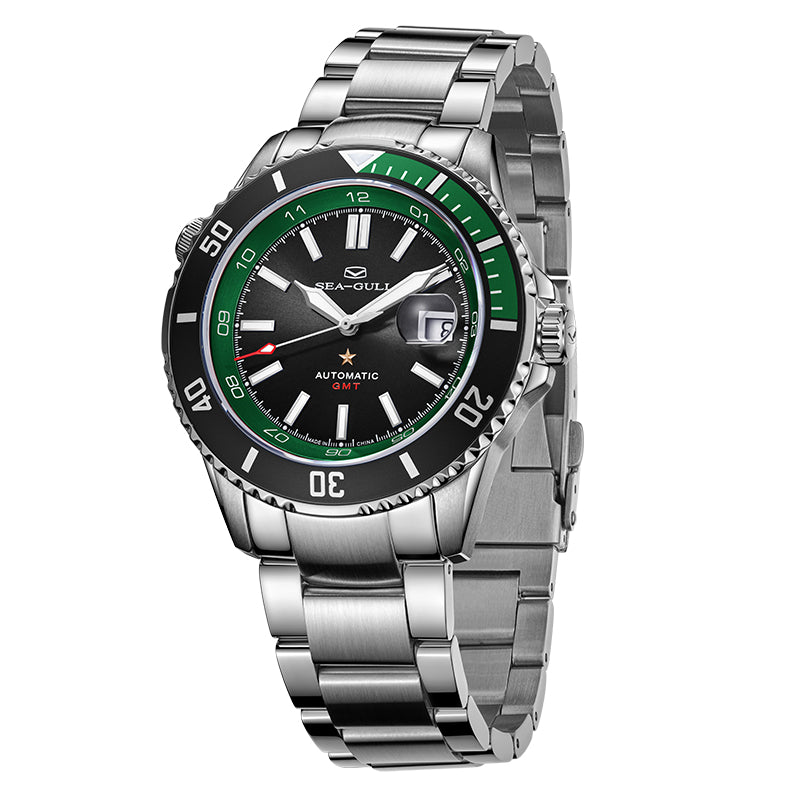 Ocean Series 200m Waterproof GMT Dive Watch 43.5mm