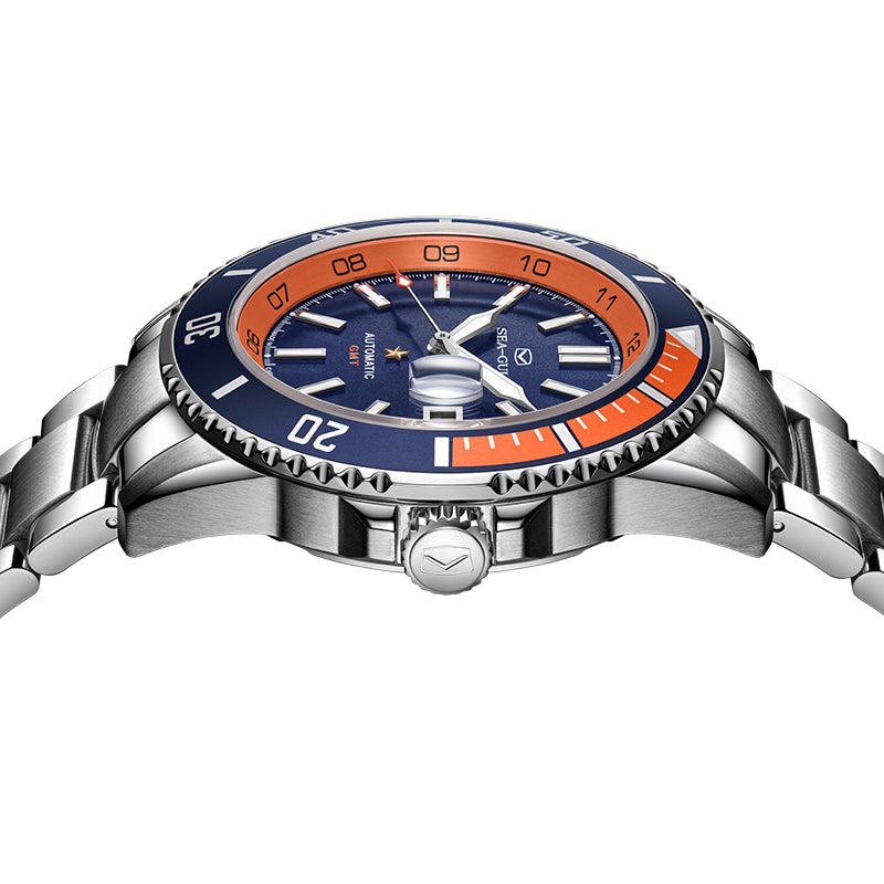Ocean Series 200m Waterproof GMT Dive Watch 43.5mm