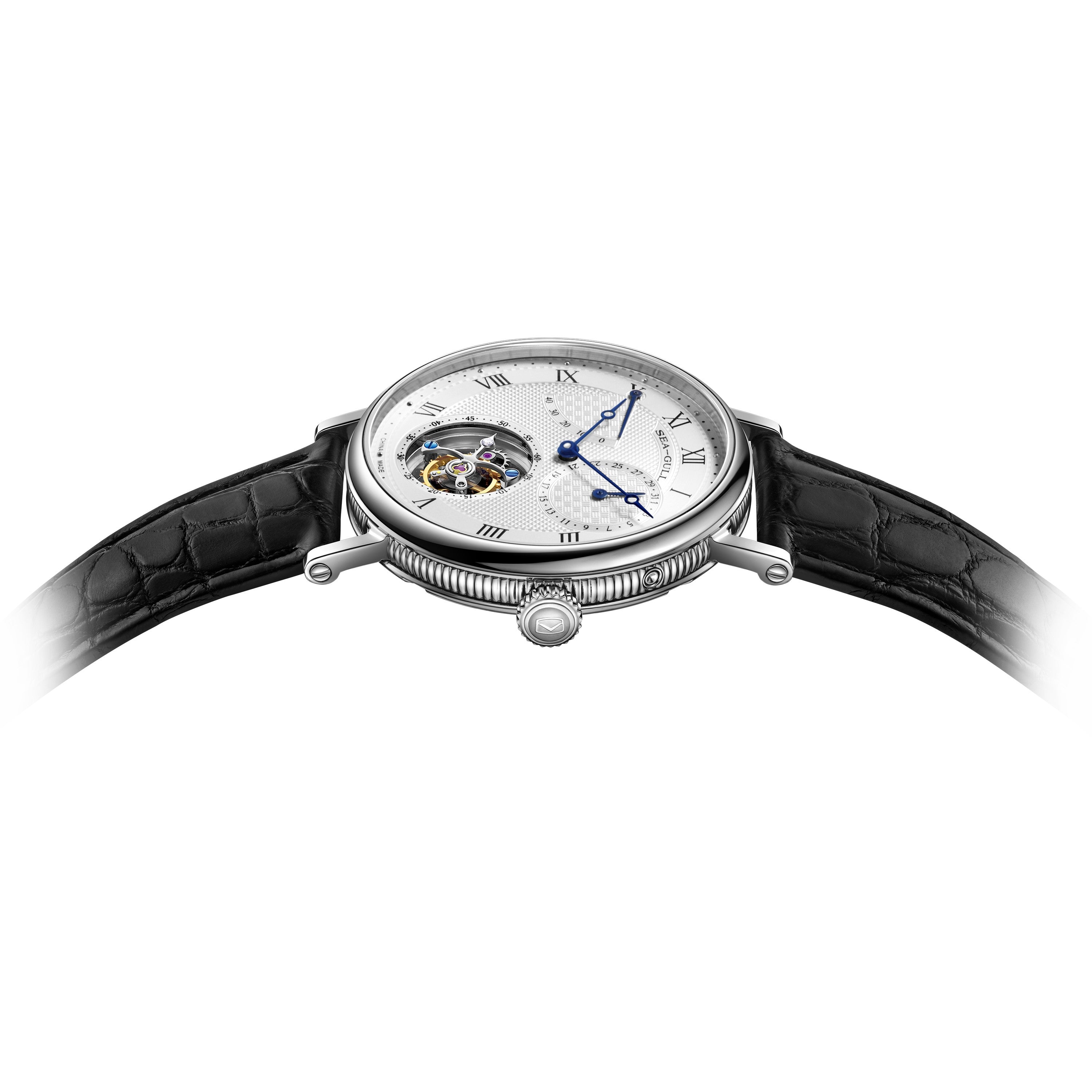 Heritage Series Tourbillon Watch Power Indicator Calendar 41mm