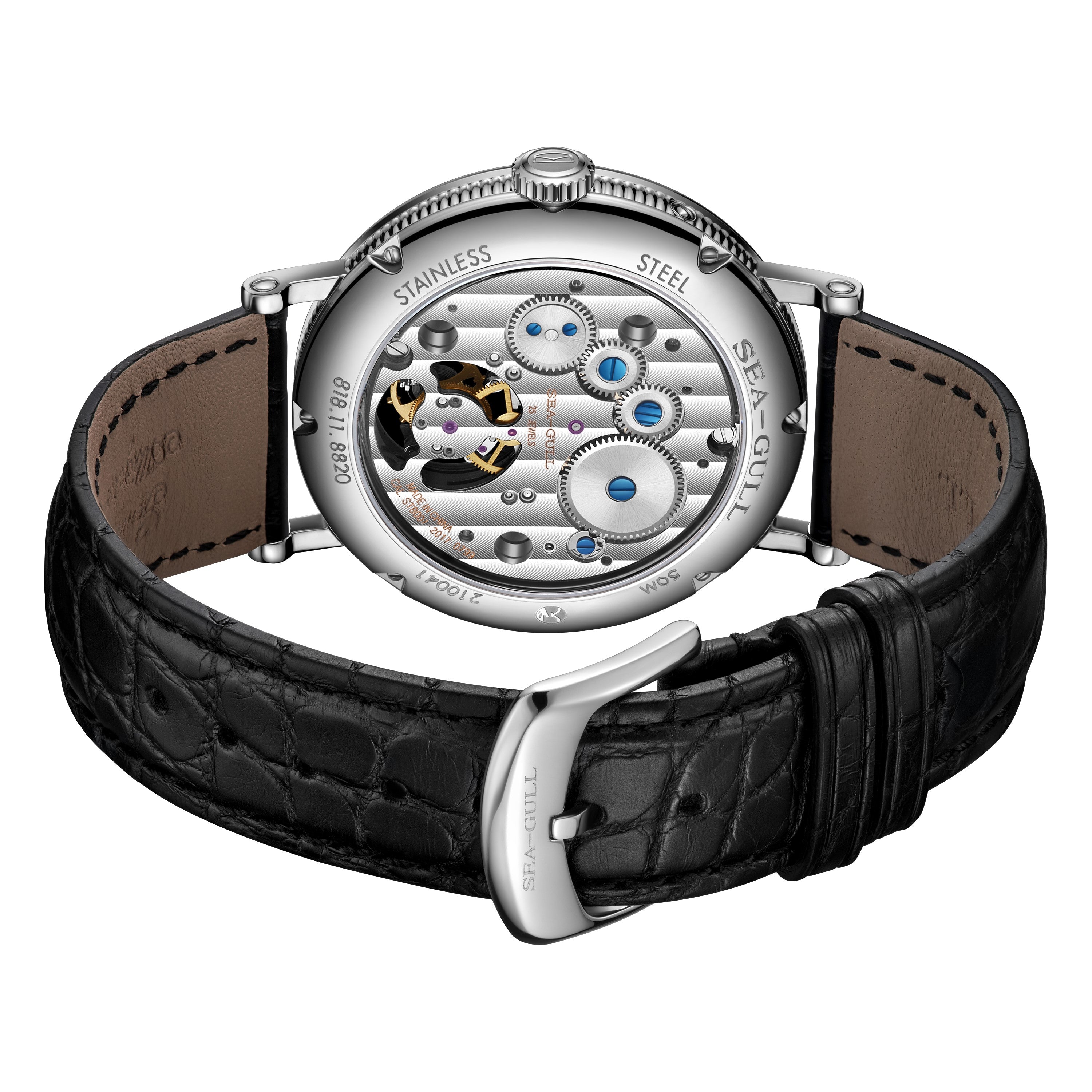 Heritage Series Tourbillon Watch Power Indicator Calendar 41mm