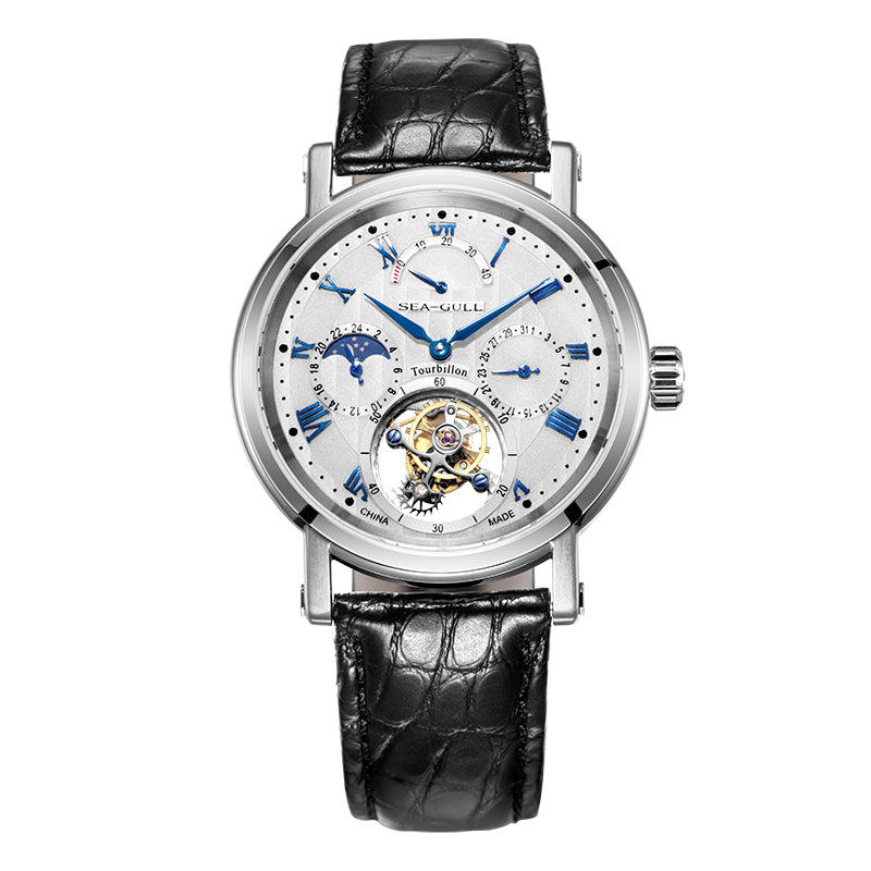 Artisan Heritage Series Multifunction Celestial Calendar Power Reserve Indicator Eccentric Tourbillon 39mm