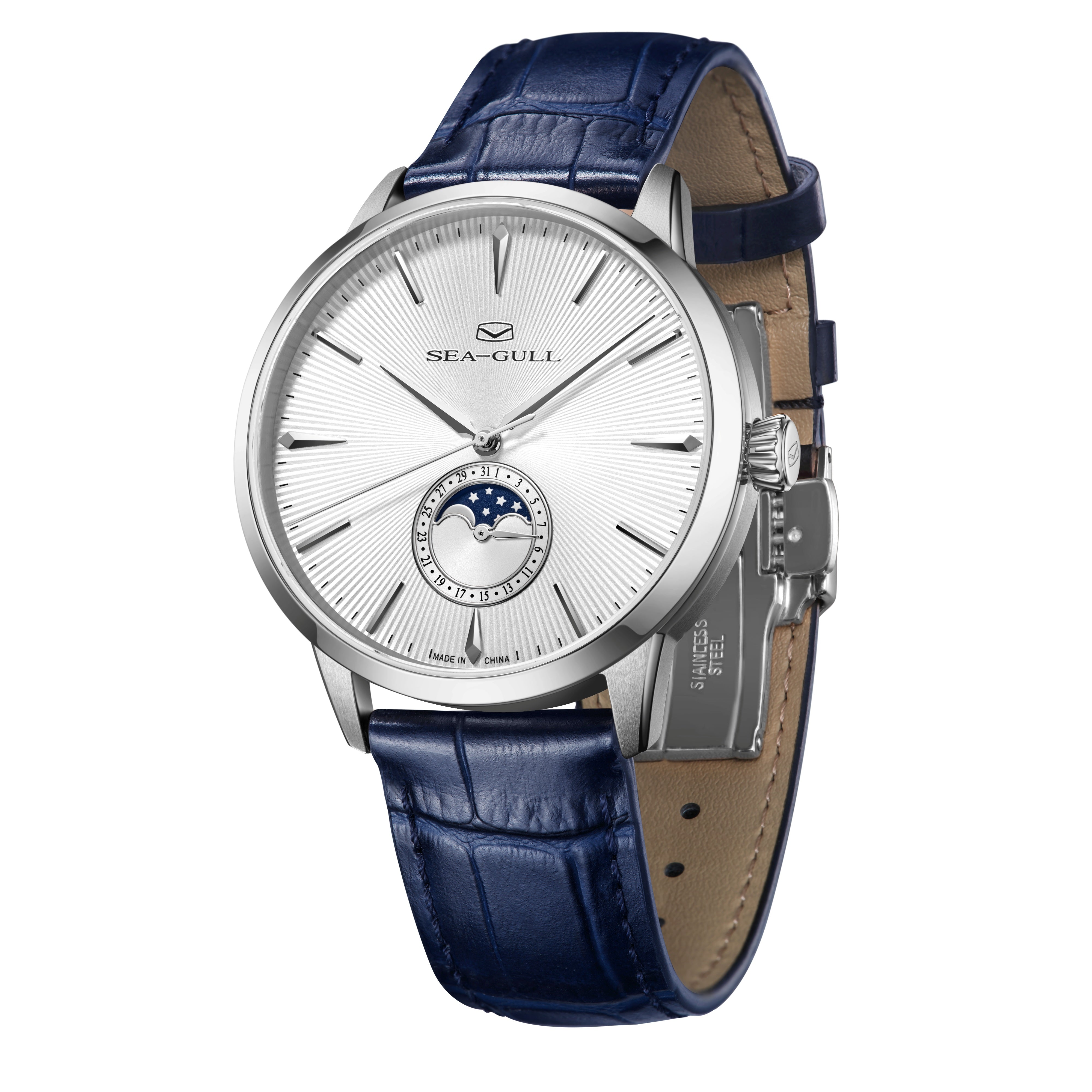 Extraordinary Series Moon Phase Dress Watch 40mm