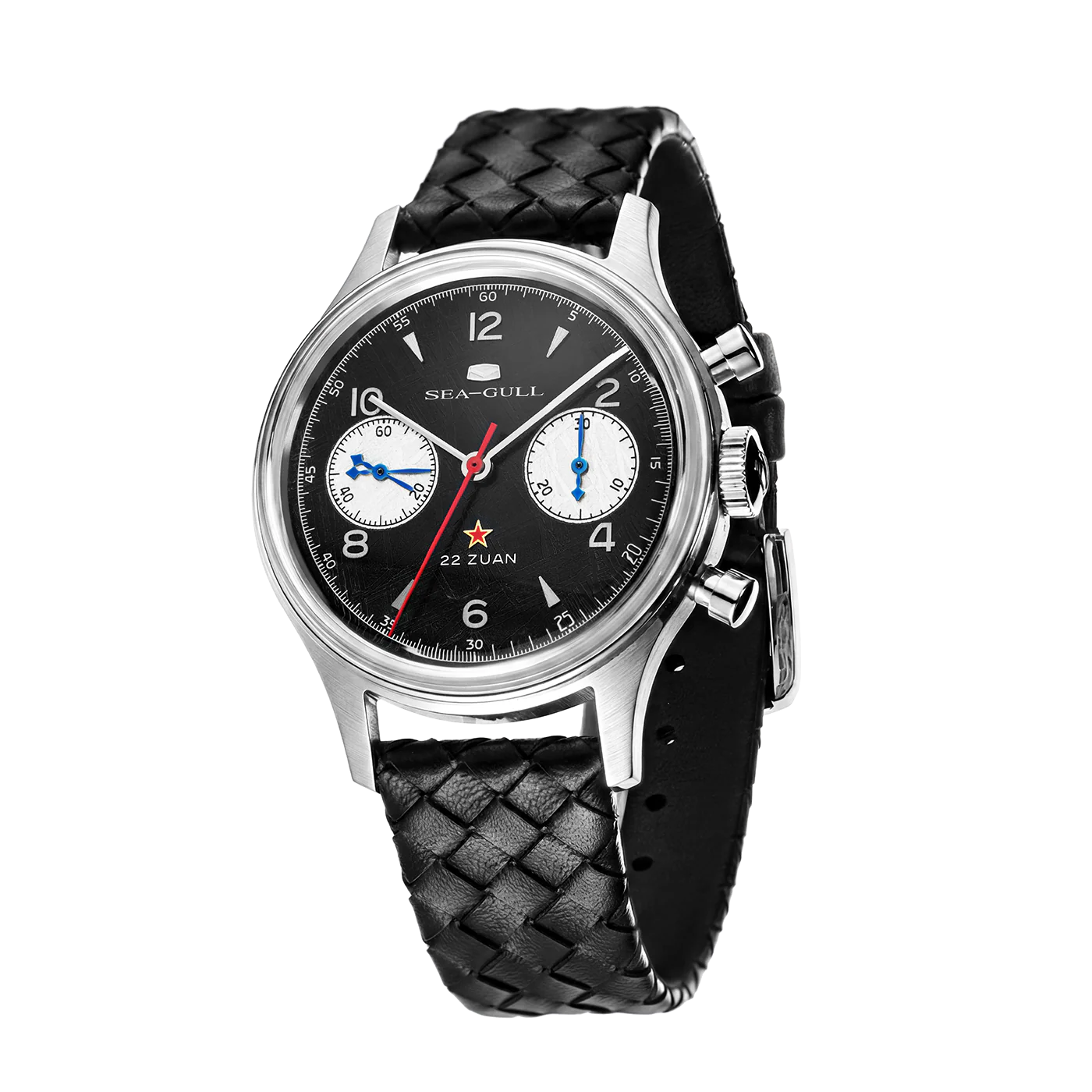 Seagull 1963 Meteorite Chronograph Watch Limited Edition 37.3mm