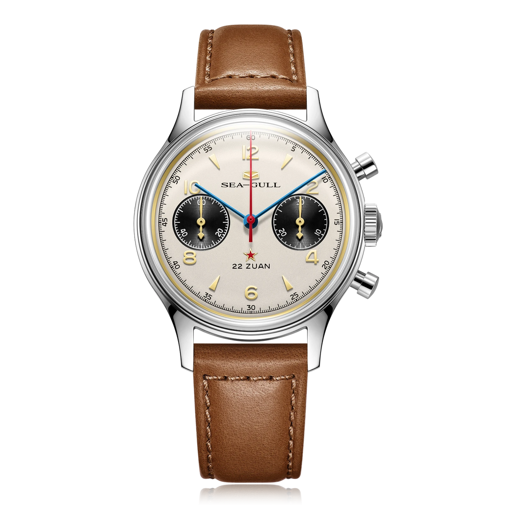 ベルク　③ Seagull 1963 Polar Night Edition Panda Eye Chronograph Men's
