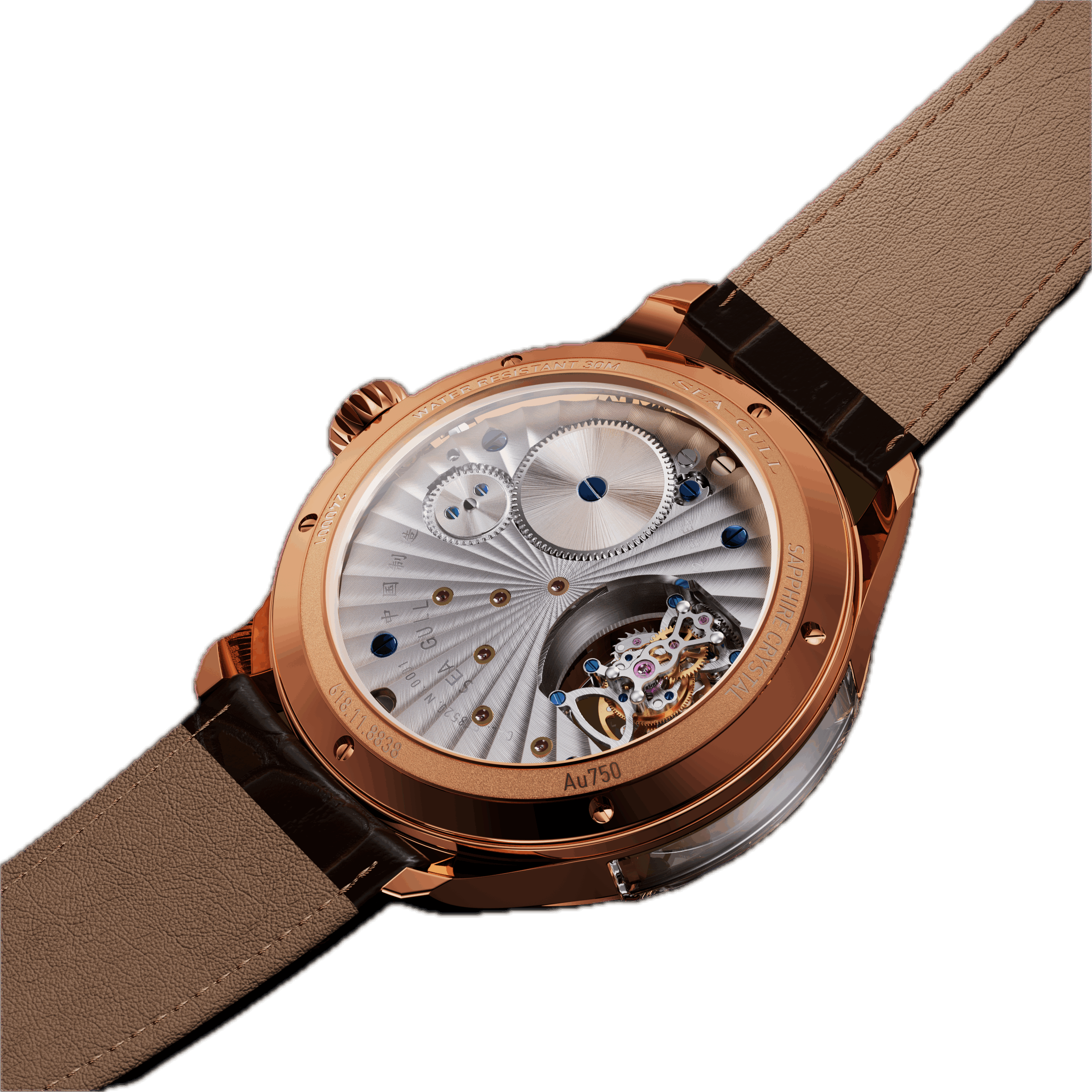 Master SeaGull Solar Wings 3D Tourbillon 44mm