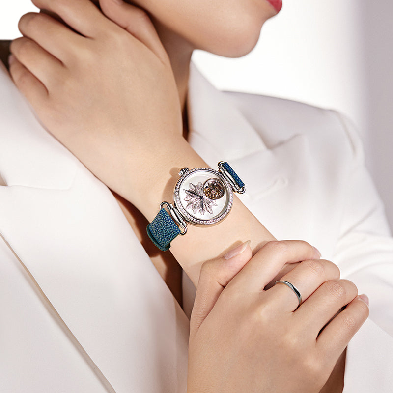 Artist Series Silver Filigree Tourbillon 39mm