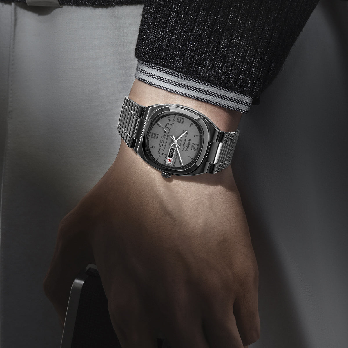 Gluttonous Snake Zifferblatt Vintage Uhr 36mm