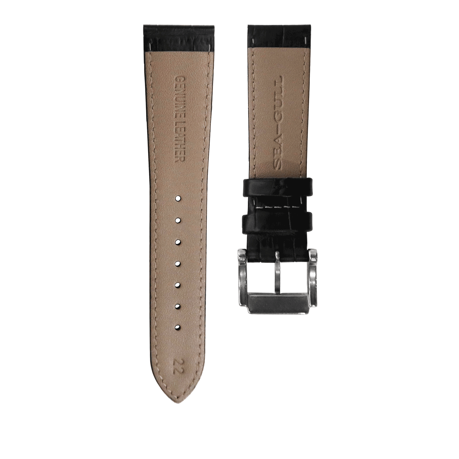 Original Leather Watch Strap 20mm/22mm