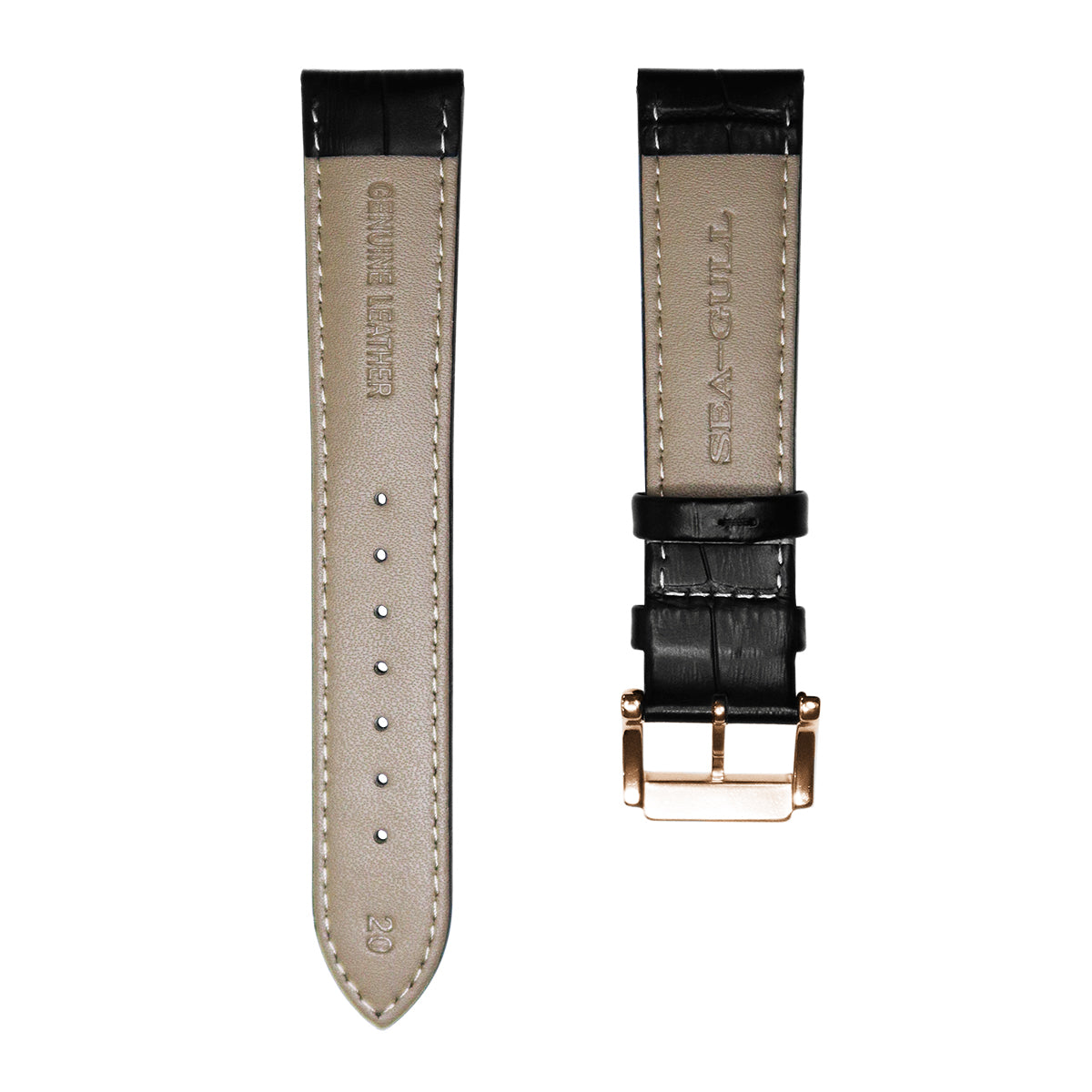 Original Leather Watch Strap 20mm/22mm