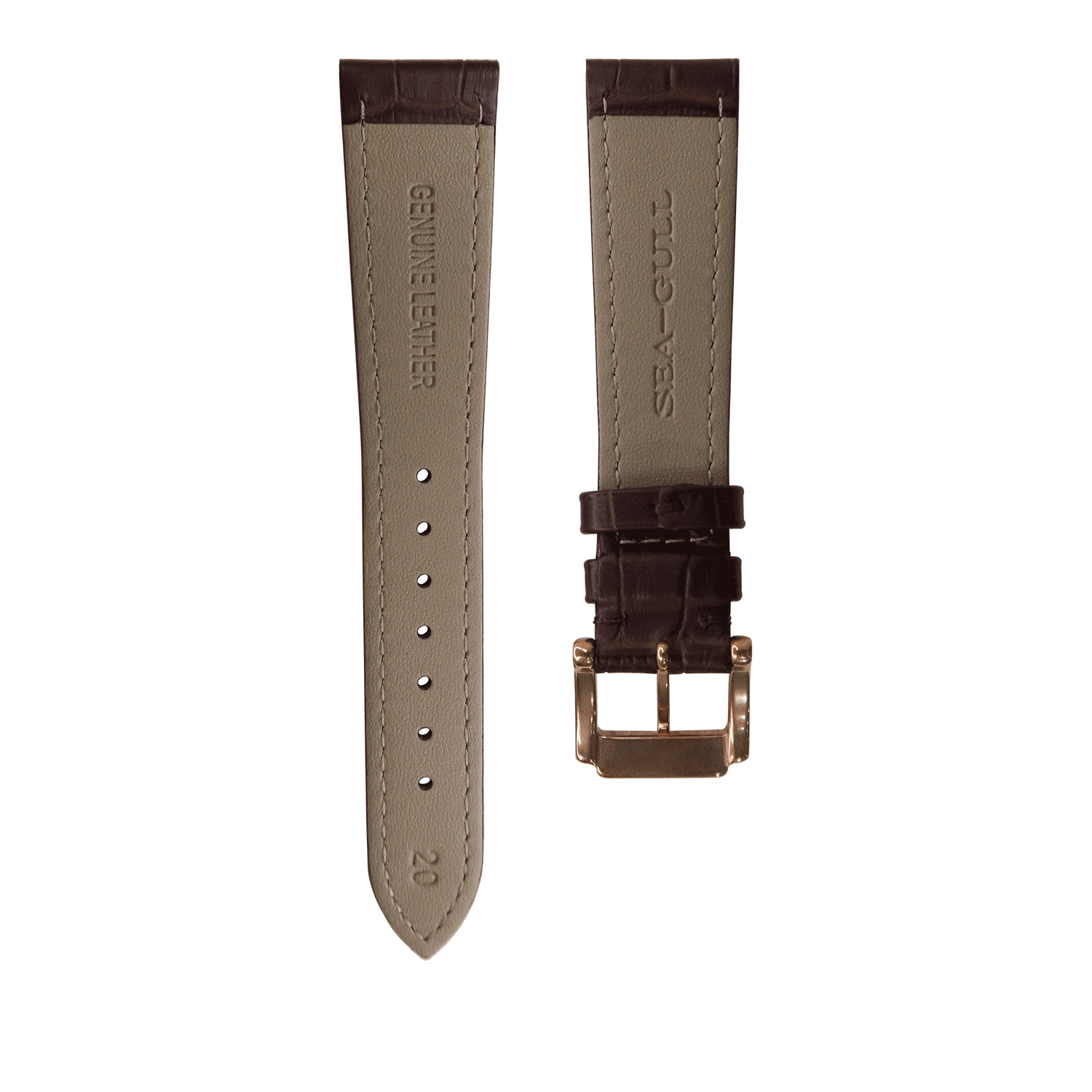 Original Leather Watch Strap 20mm/22mm