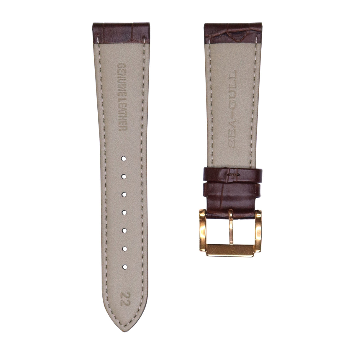 Original Leather Watch Strap 20mm/22mm