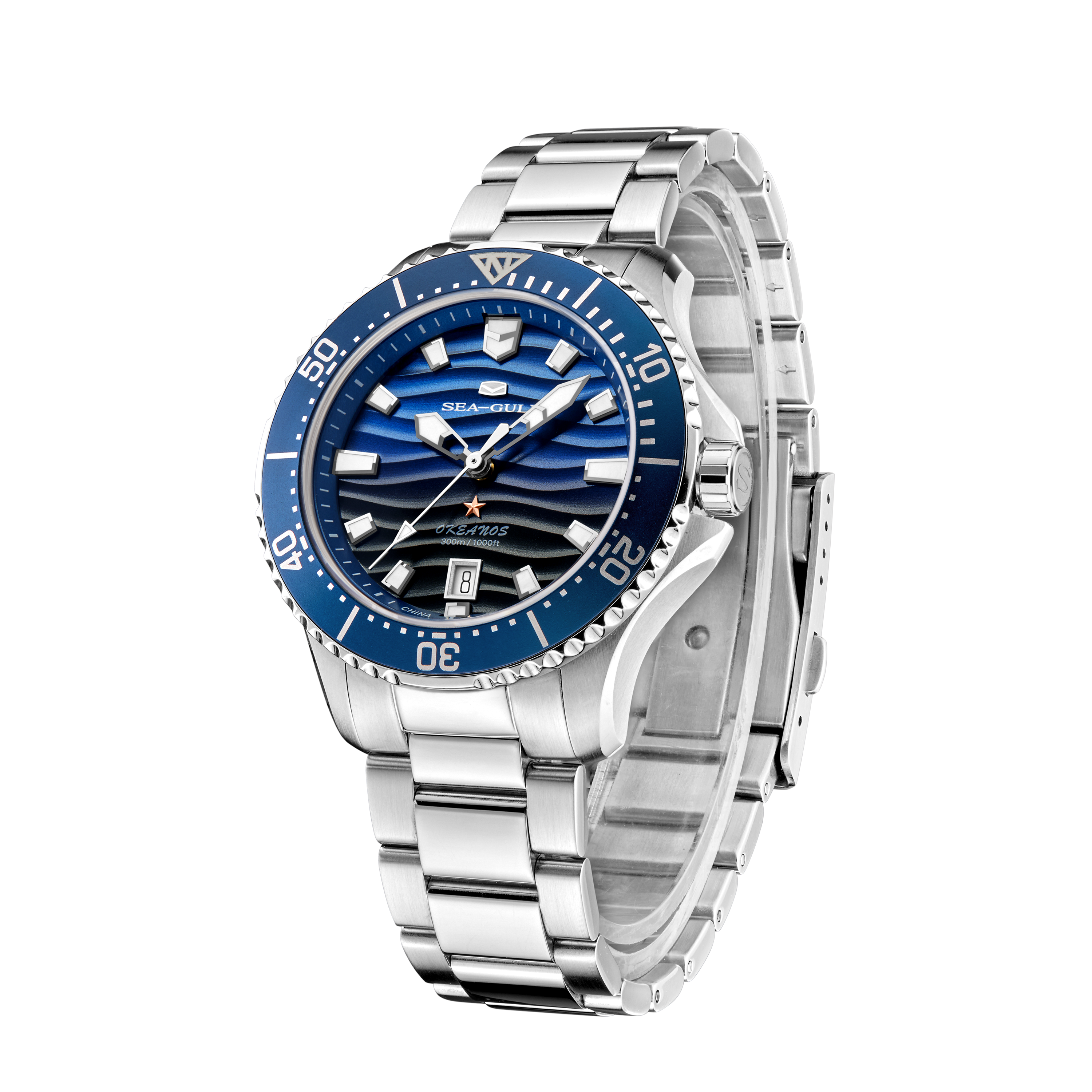 Taucheruhr der Ocean-Serie, 41 mm