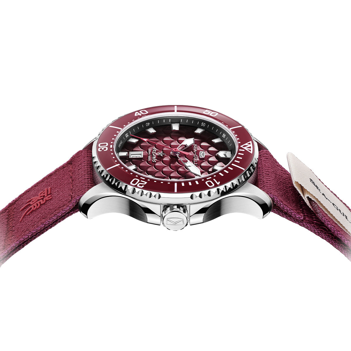 Ocean Series "Dragon Kings of the Four Seas" Dragon-scale Dial 300m Waterproof Diving Watch 44mm