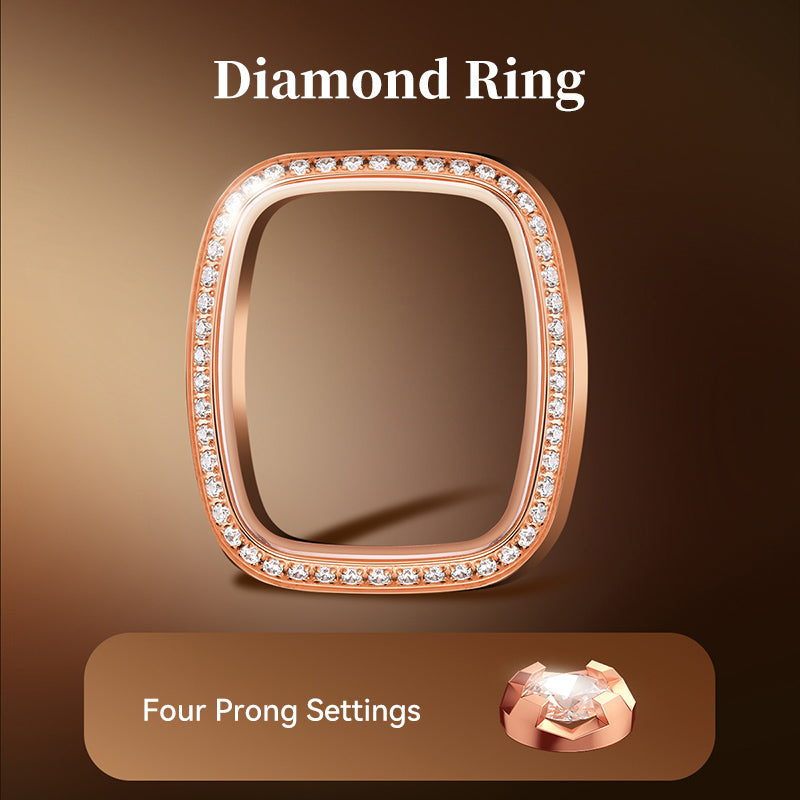 Ladies Series Wave-textured Dial Diamond-set Case Lady's Watch 30mm