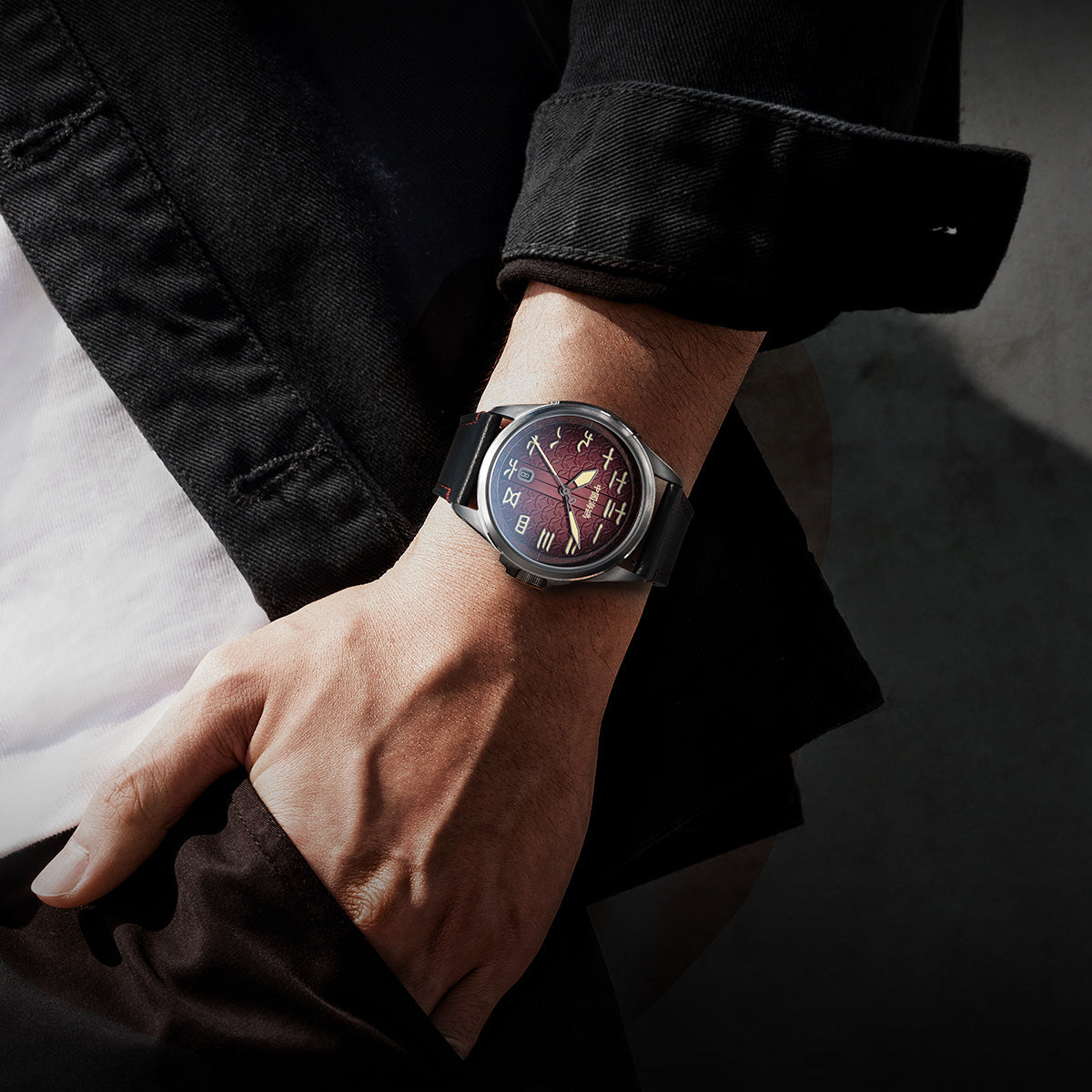 Leuchtuhr der Vintage-Serie, 43 mm