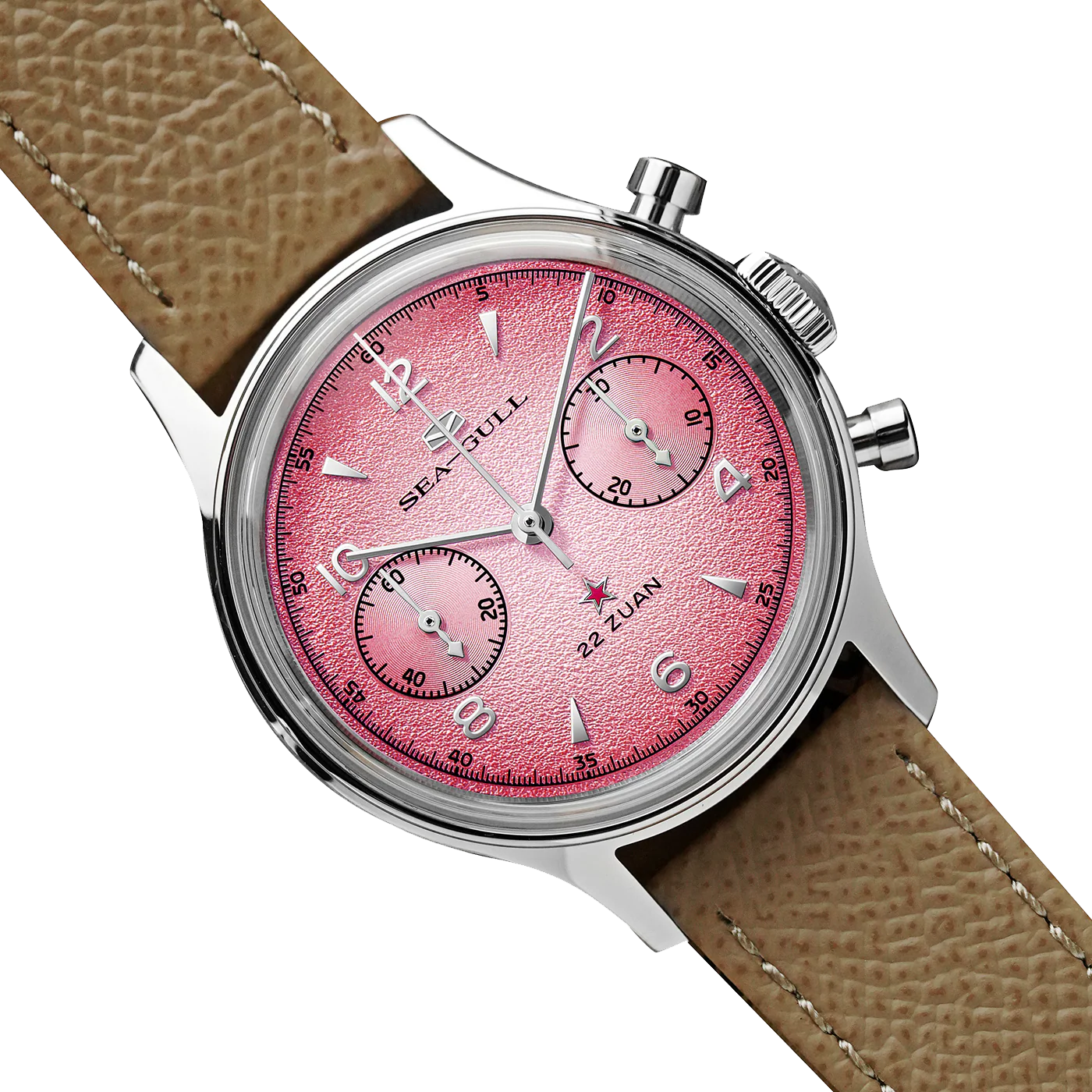 Seagull 1963 Aurora Edition Chronograph Watch 37.3mm