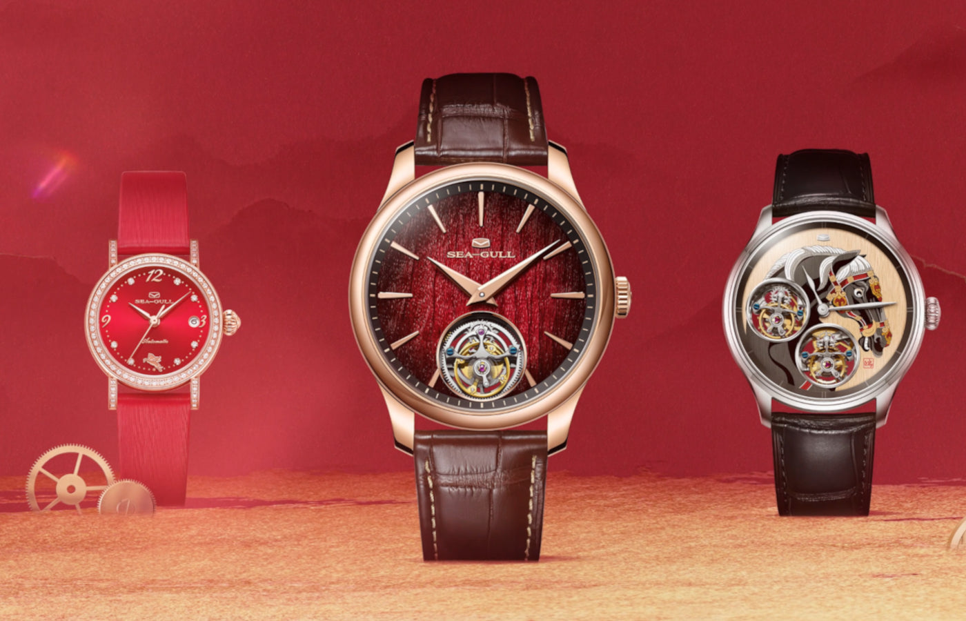 Seagull Welcomes the Year of the Horse with Three New Creations