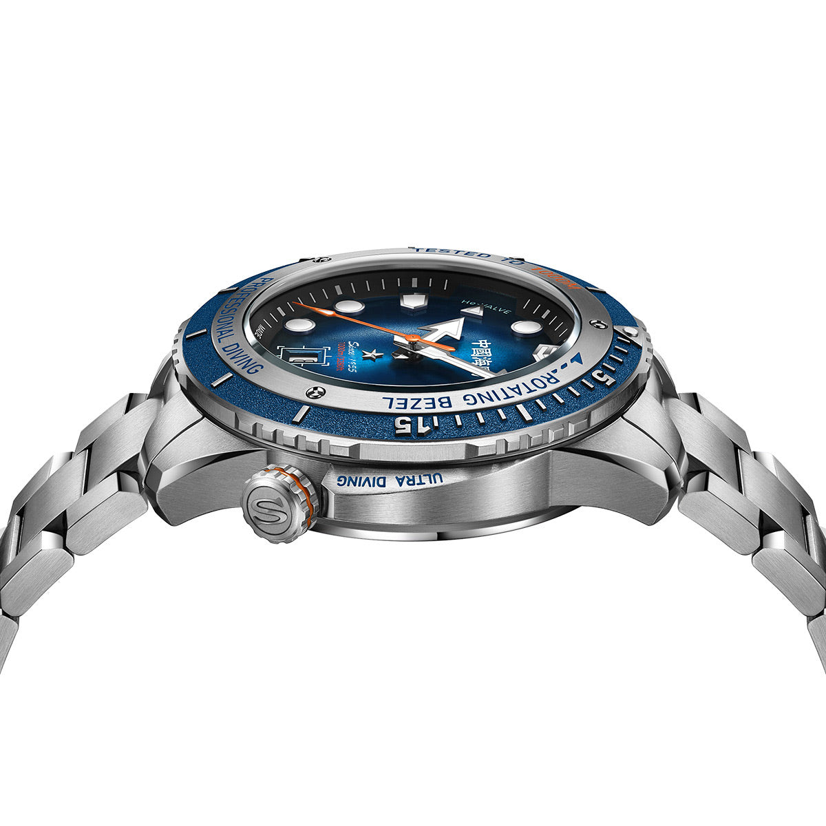 Seagull Ocean Series 1000M Waterproof Helium Valve Design